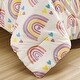 preview thumbnail 4 of 3, MarCielo Kids Girls Boys Comforter Set Rainbow Heart