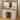 43.3" Farmhouse Makeup Vanity with LED Mirror and Charging Station,Dressing Table with Sliding Barn Door Hidden Shelves