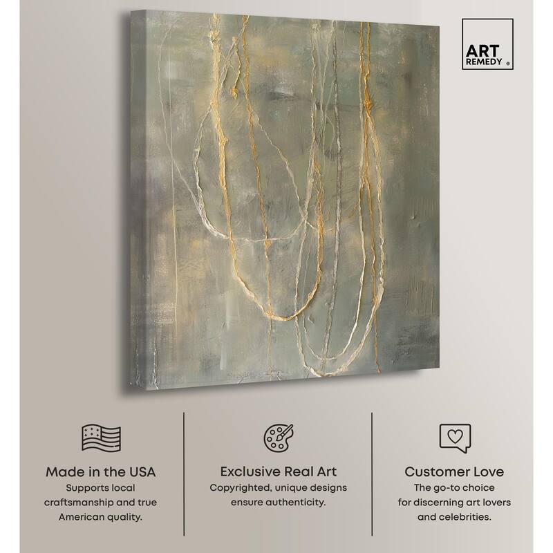 Gossamer Pathways I Canvas by Art Remedy, Gallery Wrapped