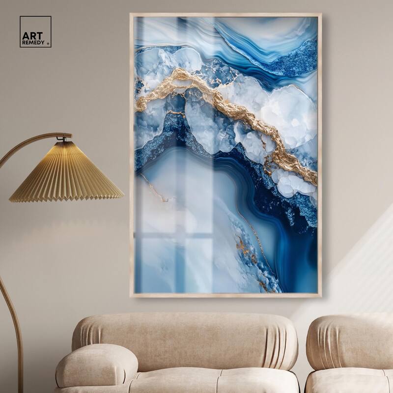 Molten Topaz II Shadowbox by Art Remedy