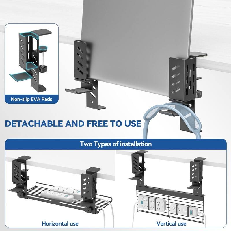 3-in-1 Laptop Stand Holder Storage - 16.26 x 6.81 x 2.52 inches