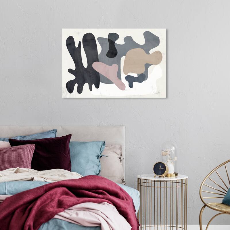 Wynwood Studio Canvas Abstract Veleros en Malaga White and Scandinavian Wall Art Canvas Print - 24 x 36