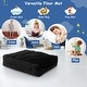 preview thumbnail 7 of 12, 57 x 57 Inch Crash Pad Sensory Mat with Foam Blocks and Washable Velvet Cover - 57" x 57" x 13" (L x W x H)