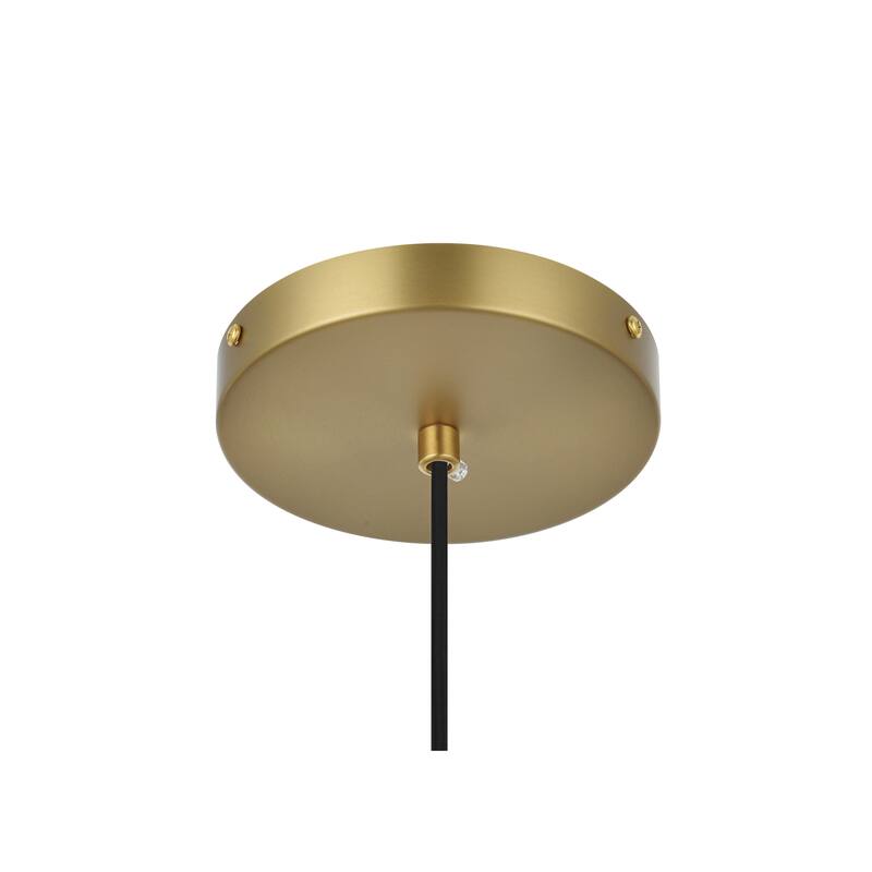 1-Light Pendant with 12 inch Clear Glass