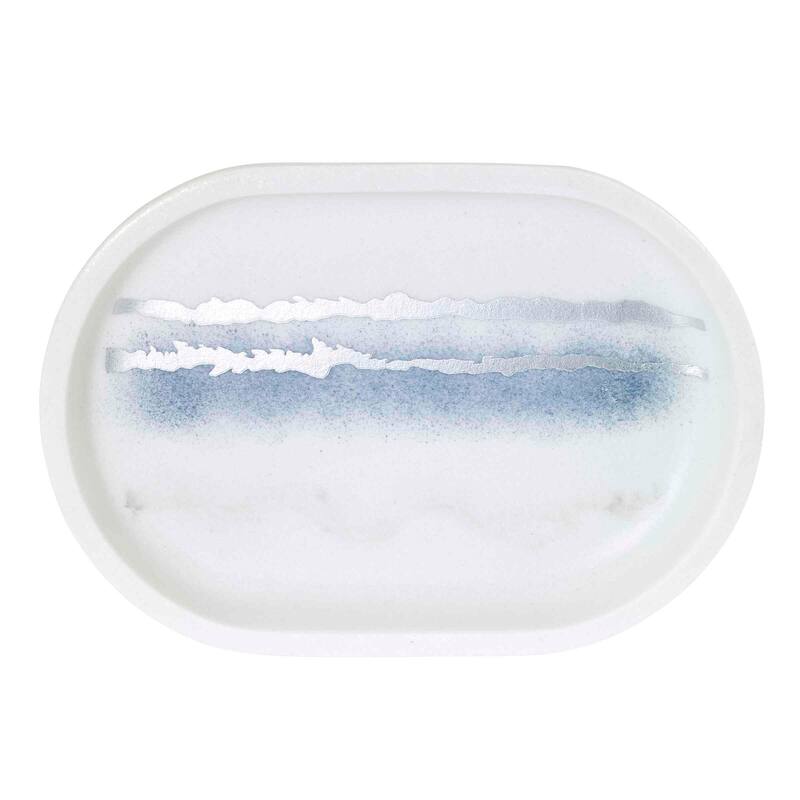 Avanti Linens Murano Soap Dish - Silver - Soap Dish