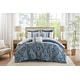 preview thumbnail 47 of 61, 510 Design Shawnee 8 Piece Comforter Set Blue - California King