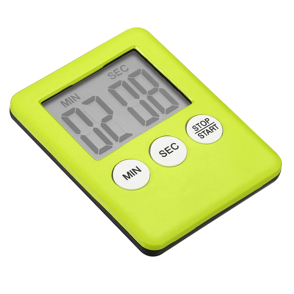 Digital Timer,1Pcs Small Count Down/UP Clock with Magnetic,Kitchen Timer Yellow