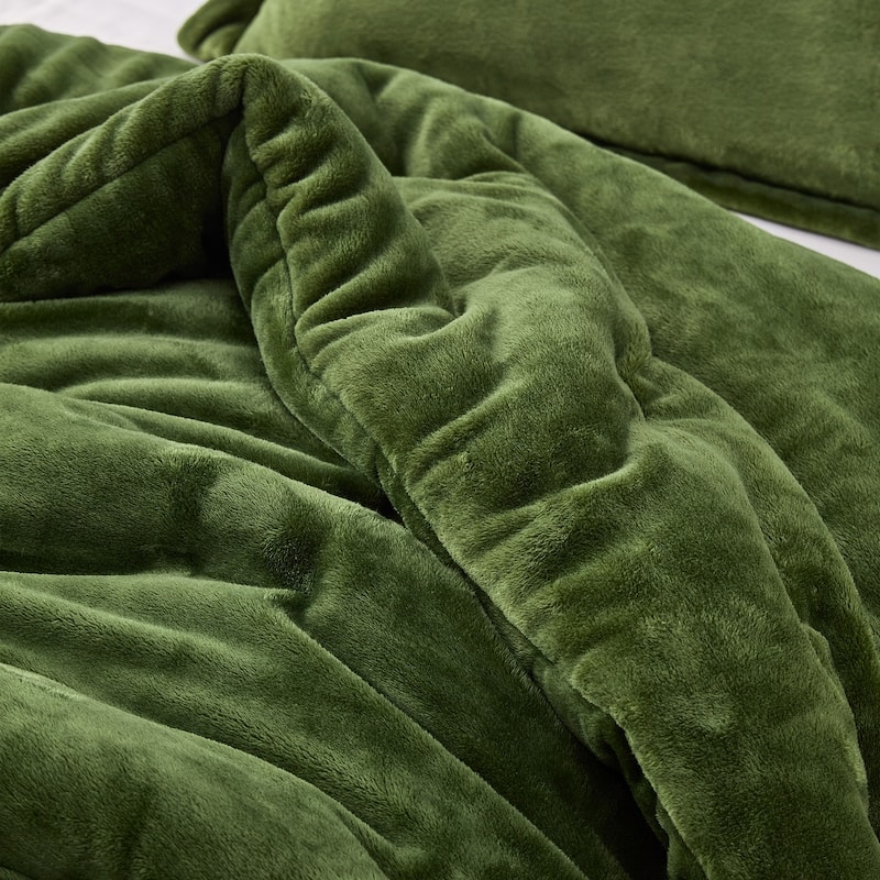 Me Sooo Comfy - Coma Inducer® Oversized Comforter Set - Pesto