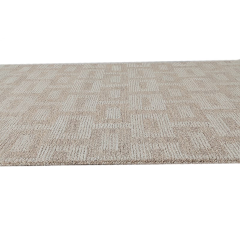 Terra by Obeetee Shadows Dawn Brown Rug