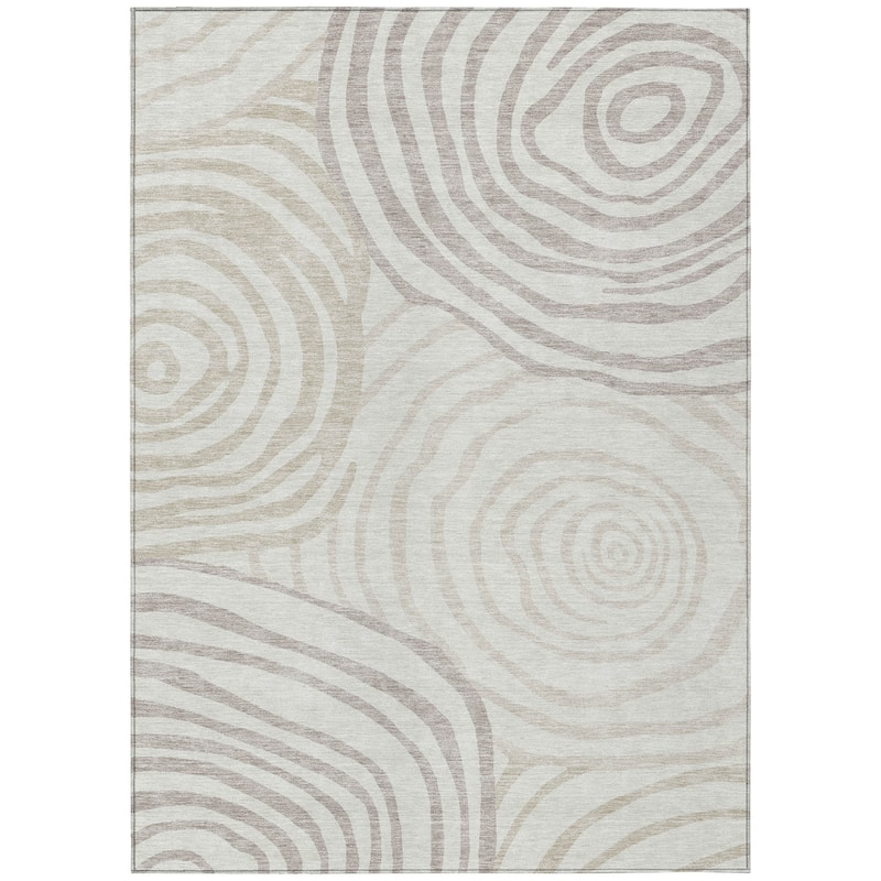 Machine Washable Indoor/ Outdoor Chantille Contemporary Dimensions Rug