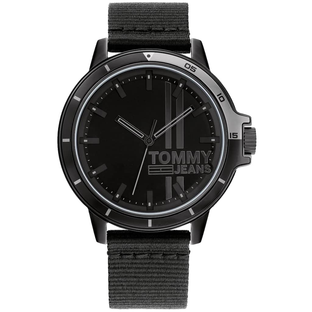Tommy Hilfiger Men's Tide Black Dial Watch - 1791923 - One Size