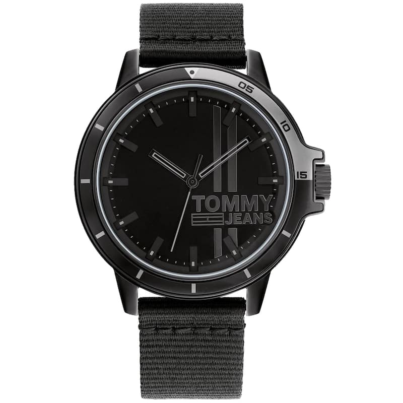 Tommy Hilfiger Men's Tide Black Dial Watch - 1791923 - One Size
