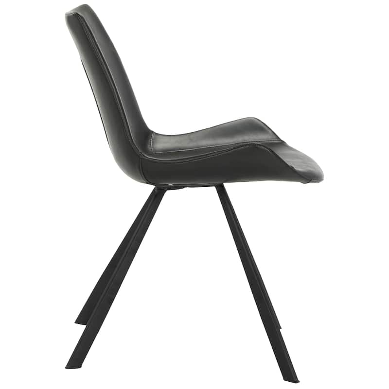 SAFAVIEH Corine Mid-Century Modern Accent Chairs (Set of 2) - 20.5" x 24" x 31.5" - 20Wx24Dx32H