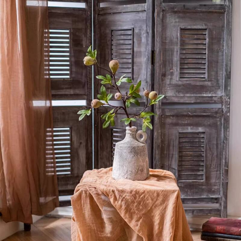 RusticReach Wild Garden Faux Fig Stem 35.4" Tall