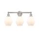 Option Brushed Satin Nickel / Cased Matte White
