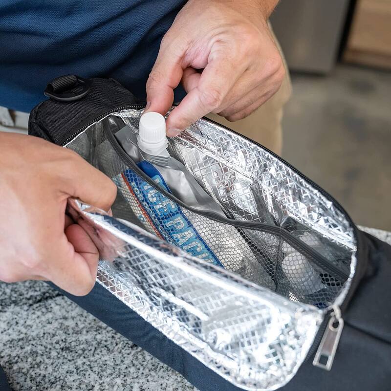 Carry-All Golf Cooler Bag with Ice Packs and Koozies