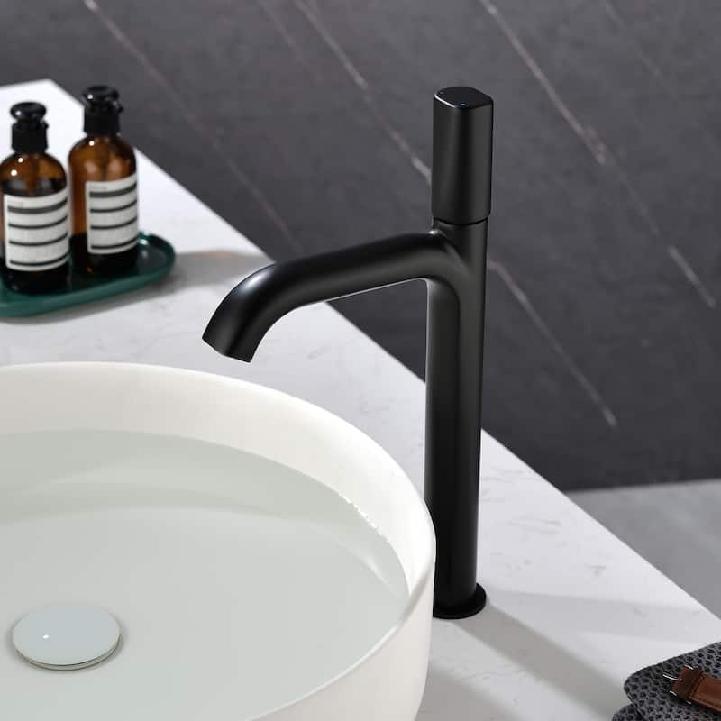 Single Handle Single Hole Bathroom Sink Faucet