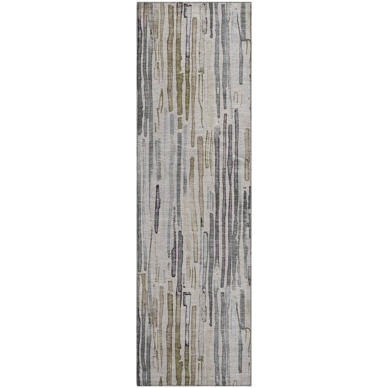 Premium Washable Super Soft Modern Stripes Mayfield Rug