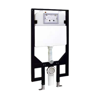 Sitzoni 2X4 Concealed In-Wall Toilet Tank Carrier System - 19.56" x 3.56" 44.9"