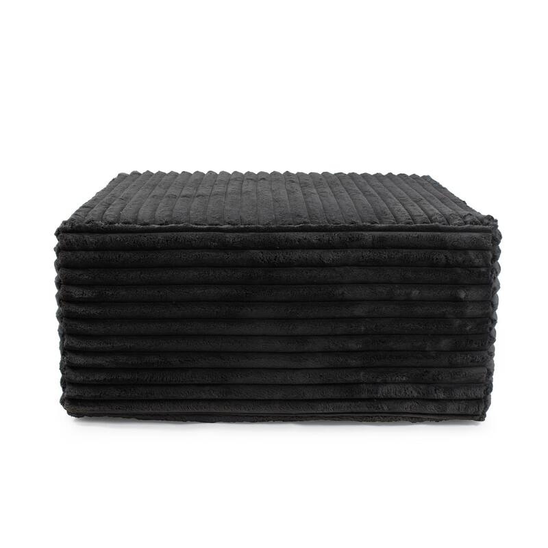 Universal Square Ottoman Shar Pei White