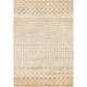 Edie Bohemian Geometric Area Rug - 4' Round - Beige