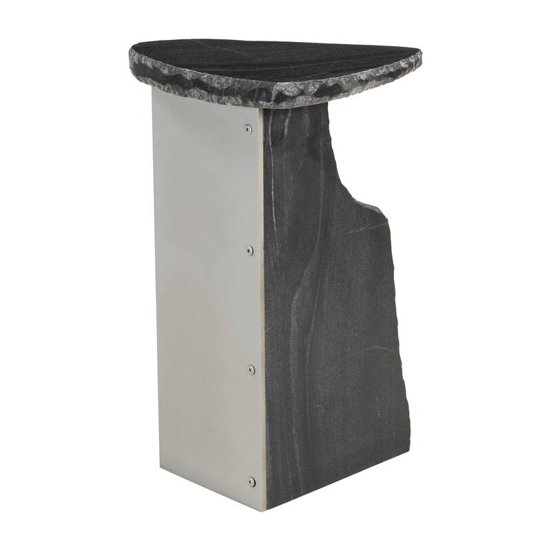 Surya Side Table Black