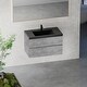 preview thumbnail 72 of 75, GDFStudio - Carter Floating Bathroom Vanity with Quartz Sand Countertop & Soft-Close Drawers