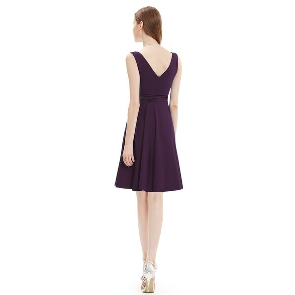 sleeveless knee length summer dress