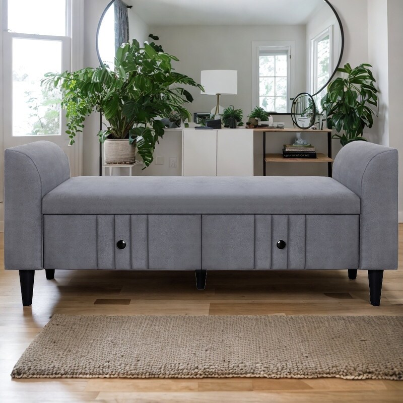 Corner sales ottoman seat