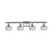 Option Brushed Satin Nickel / Clear Fluted
