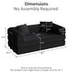 preview thumbnail 3 of 47, Convertible Sleeper Sofa Bed with Pillows, 4-in-1 Corduroy Folding Mattress Couch