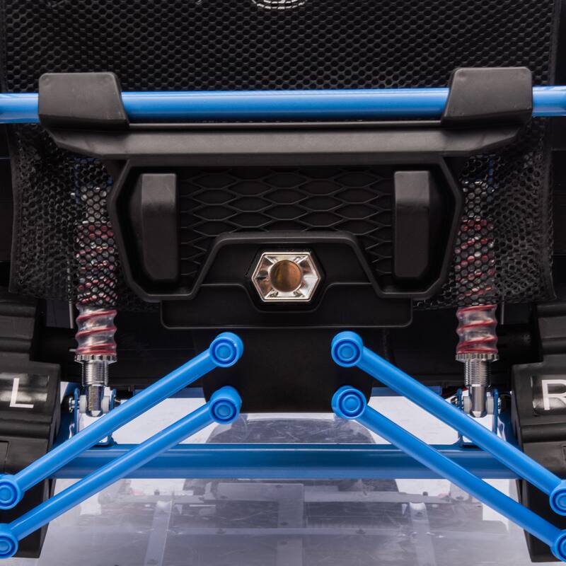 24V Ride On UTV for Kids with Parental Remote, Bluetooth, and LED Lights, 4-Wheel Suspension