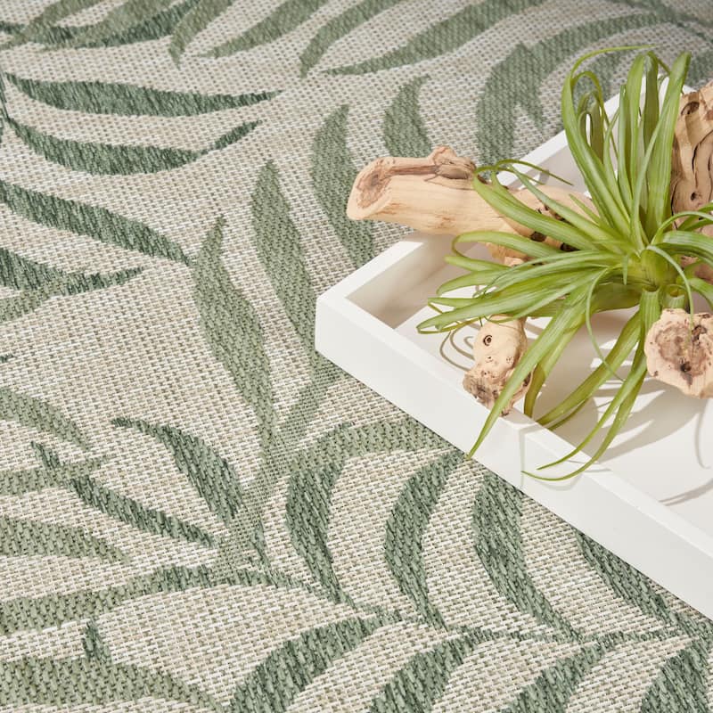 Nourison Garden Oasis Indoor/Outdoor Nature Area Rug