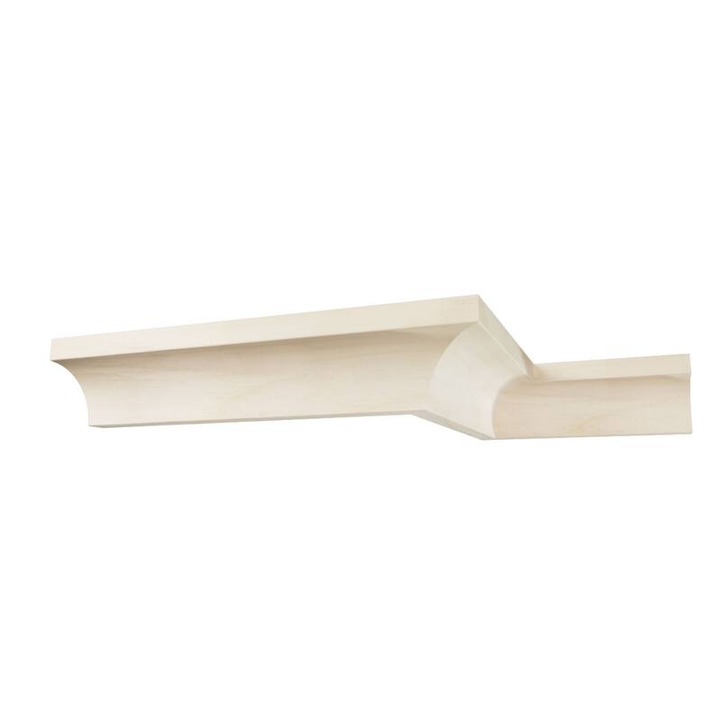 WM86 9/16-in D x 1-5/8-in W x 96-in L Americraft Solid Hardwood Stain Grade Cove Moulding