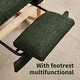 preview thumbnail 6 of 14, Accent Rocking Chair Rocking Chair with Solid Wood Legs, Upholstered Nursery Glider Rocker, Comfy Armchair with Side Pocket