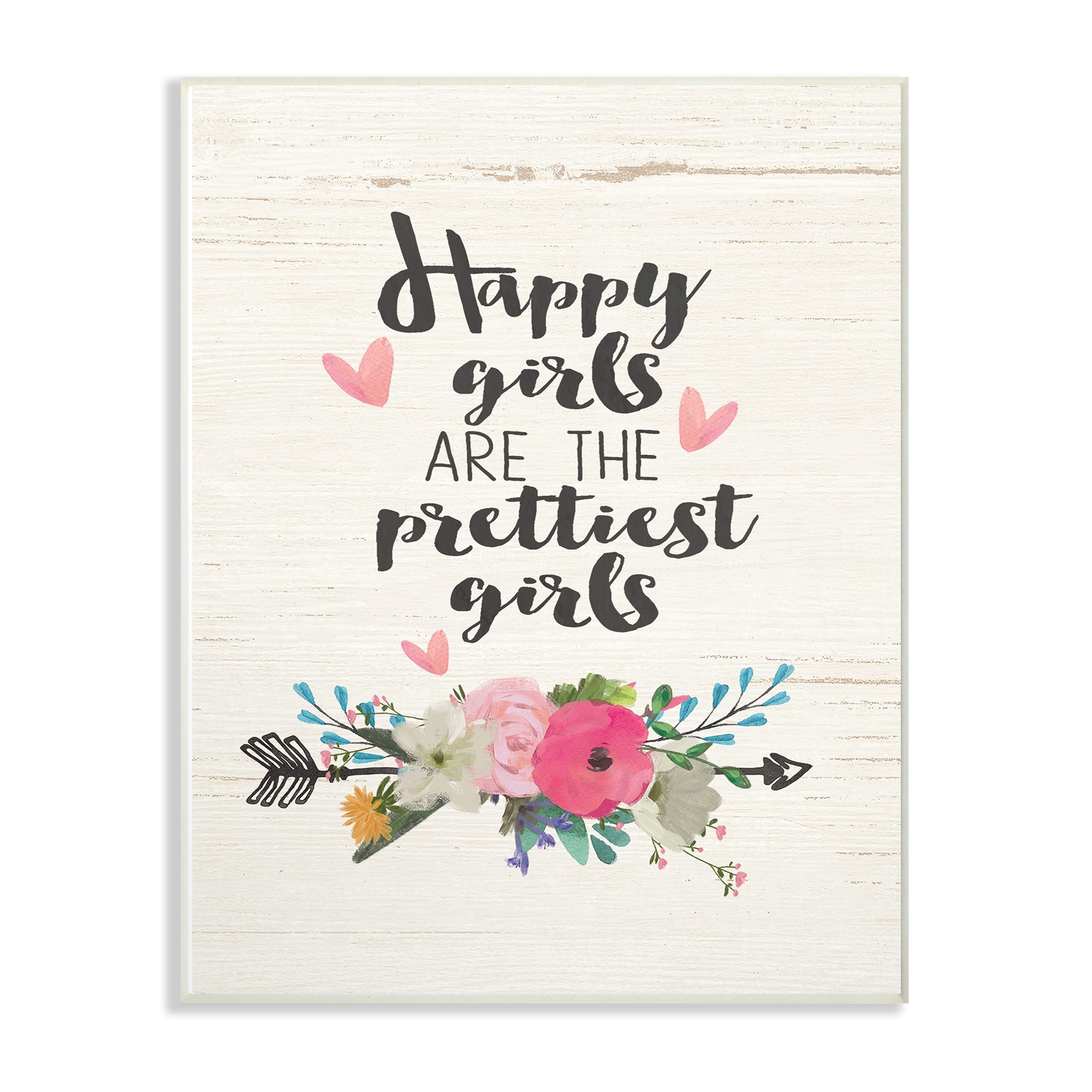 Stupell Happy Girls Prettiest Wall Art - Picture 13 of 15