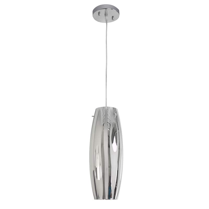 Varaluz Chroman Empire 1-Light Mini Pendant - Chrome