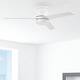 Aurora 52-inch Indoor Smart Ceiling Fan with Wall Control, Light Kit Included, Works with Alexa/Google Home/Siri - White