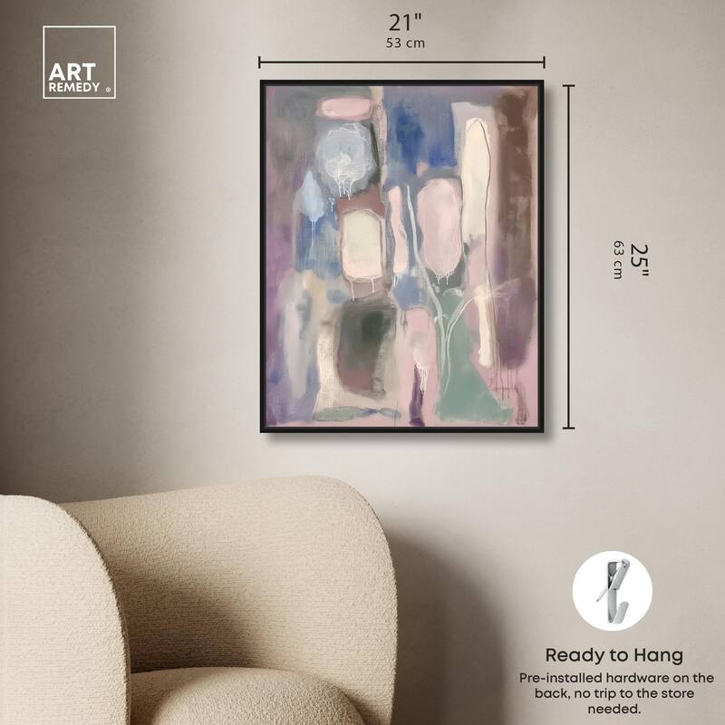 Silk and Satin III Canvas by Art Remedy