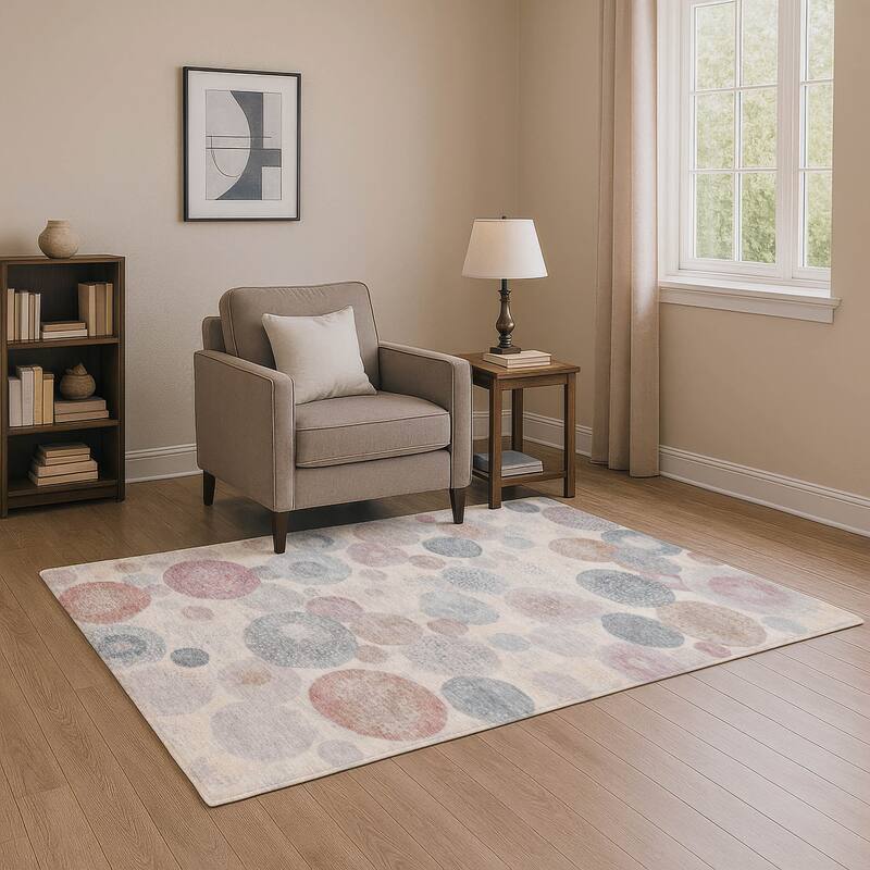 Premium Washable Super Soft Mayfield Rug - Peach - 9' x 12'