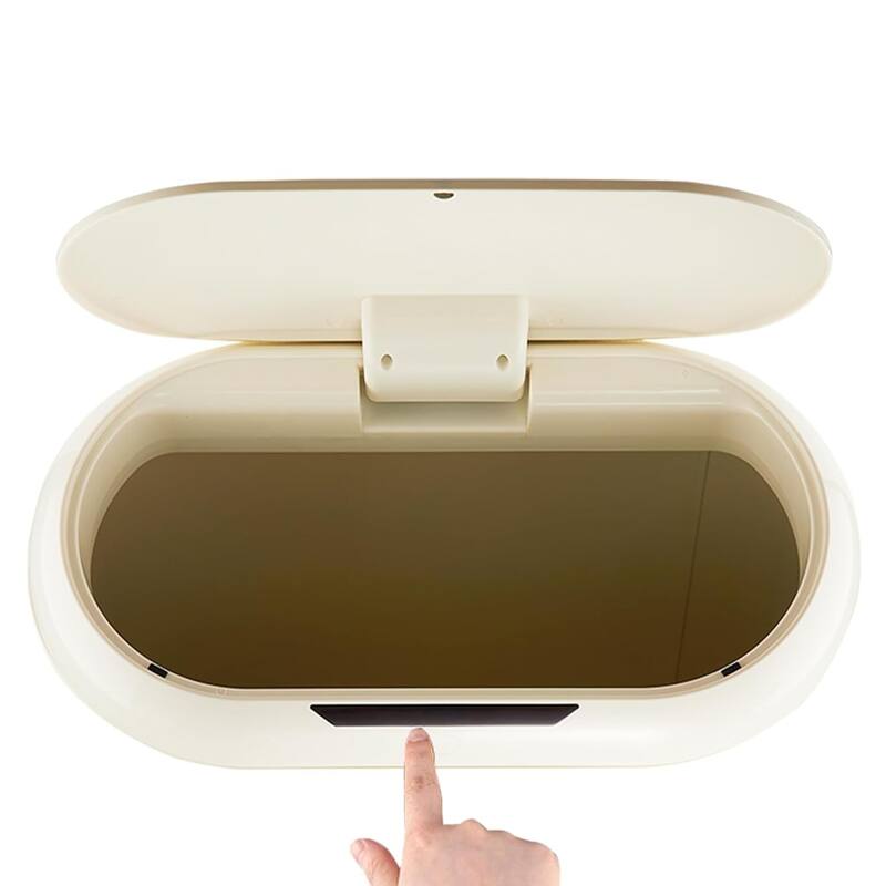 13 Gallon Garbage Can with Soft Close Lid Touchless Trash Bin Recycle Bin