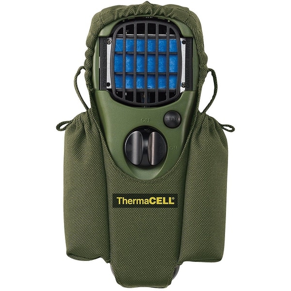 ThermaCELL Mosquito Repellent Camper Kit: Appliance Green+Holster + Value Refill
