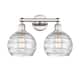 Option Polished Nickel / Clear Deco Swirl