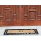 preview thumbnail 64 of 187, Non Slip Coir Low Profile Myla Monogrammed Entry Doormat, 17.7"x47.25"