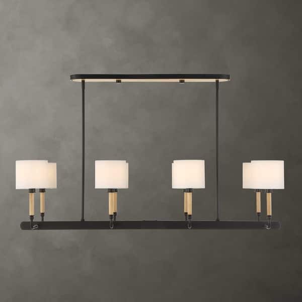 Uttermost Franconia 8 Light Pendant - 48"W x 14"D x 12.5"H