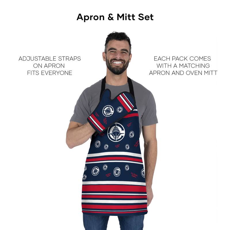 NBA Press Apron BBQ Mitt 2-piece Set