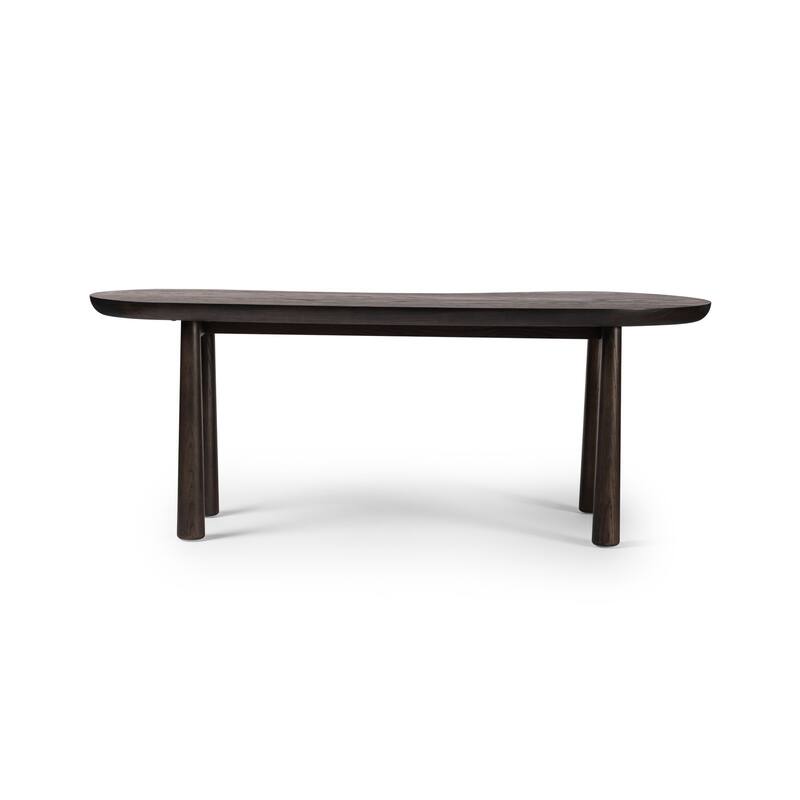 Kathleen Desk-Sienna Brown Oak Veneer