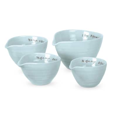 Portmeirion Set of 4 Sophie Conran White Measuring Cups