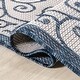 preview thumbnail 30 of 161, JONATHAN Y Ourika Vintage Filigree Textured Weave Indoor/Outdoor Area Rug