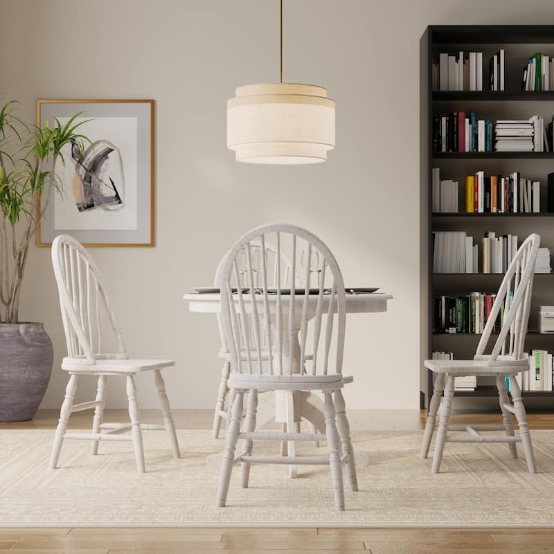 Windsor Back Dining Chair - 40.5" - Gray